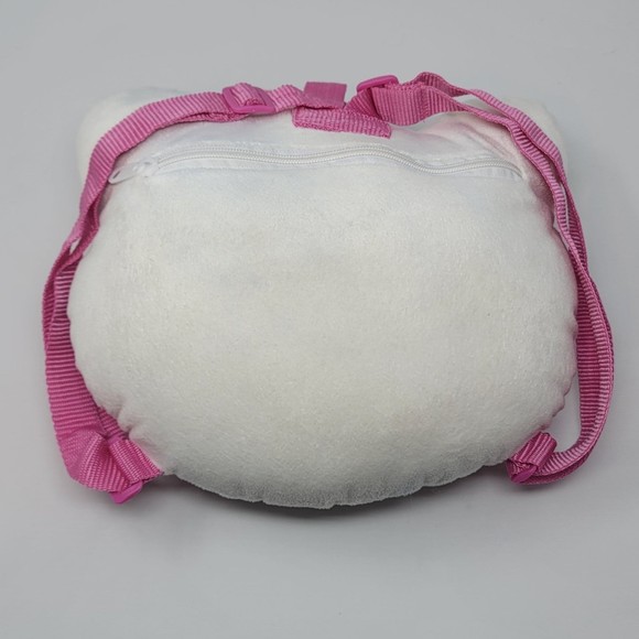 Hello Kitty Sanrio Plush Backpack Face 2012 y2k kawaii pink white - Picture 4 of 11